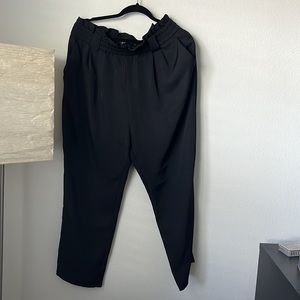 Zara Black High waisted trouser